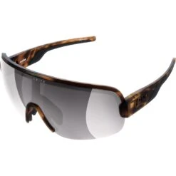 POC Aim Glasses - Tortoise Brown/Violet Silver Mirror