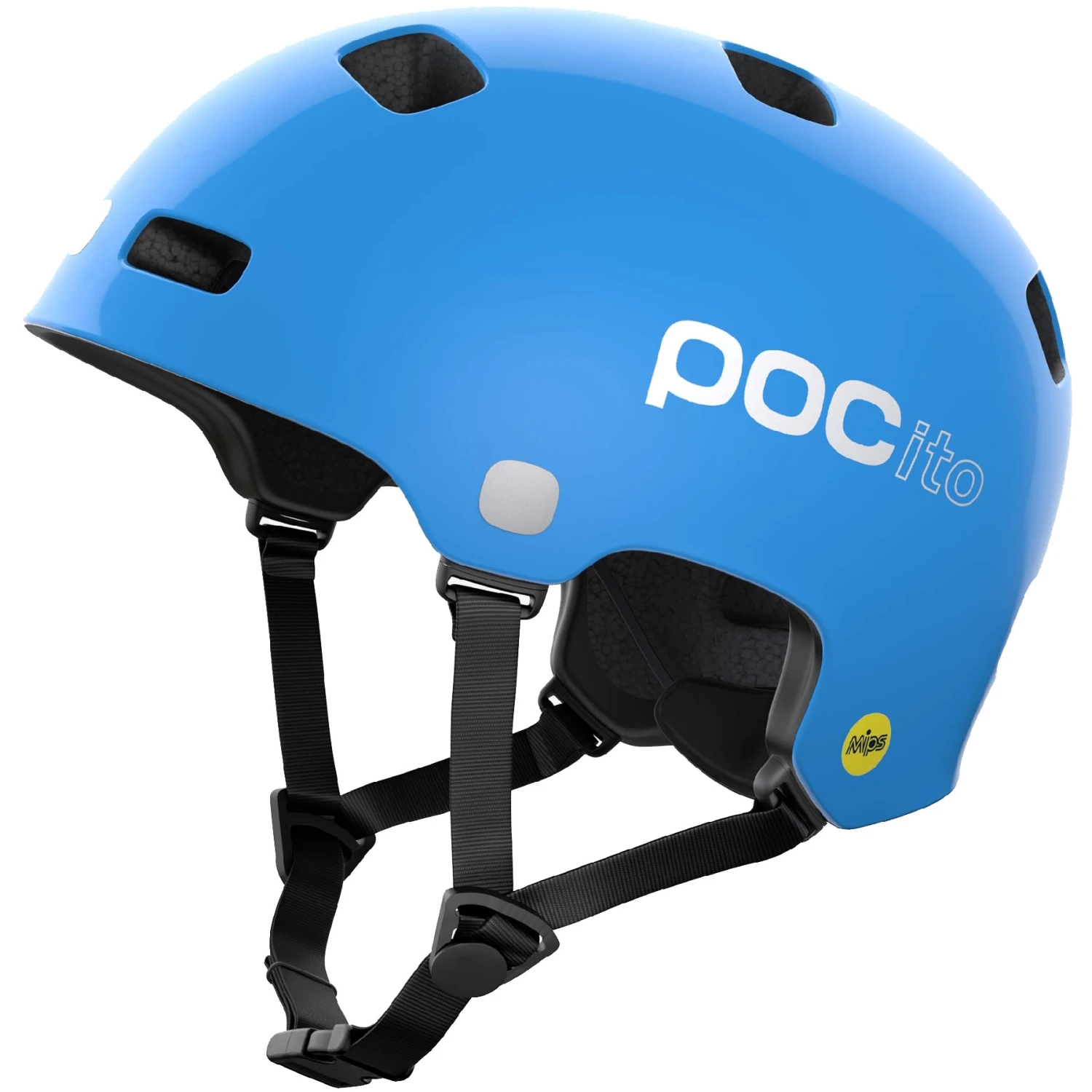 POC POCito Crane MIPS Kids Helmet - 8233 Fluorescent Blue 1 POC POCito Crane MIPS Kids Helmet - 8233 Fluorescent Blue
