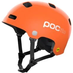 POC POCito Crane MIPS Kids Helmet - 9050 Fluorescent Orange