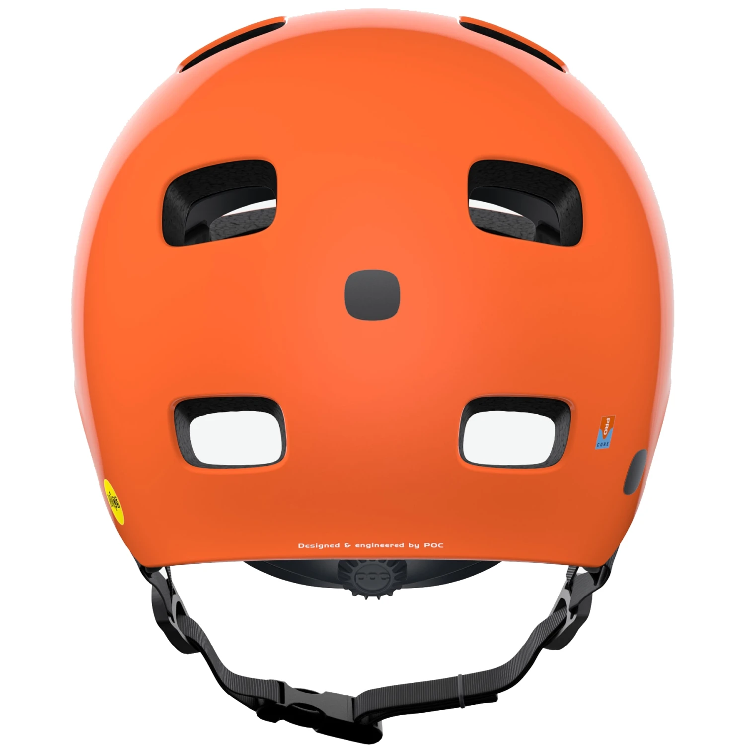POC POCito Crane MIPS Kids Helmet - 9050 Fluorescent Orange 5 POC POCito Crane MIPS Kids Helmet - 9050 Fluorescent Orange - Image 5