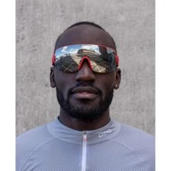 POC Aim Glasses - 8636 Fluorescent Pink/Uranium Black Translucent / Violet/Gold Mirror -POC poc aim glasses 8636 fluorescent pink uranium black translucent violet gold mirror 2 1367310