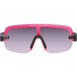 POC Aim Glasses - 8636 Fluorescent Pink/Uranium Black Translucent / Violet/Gold Mirror -POC poc aim glasses 8636 fluorescent pink uranium black translucent violet gold mirror 7 1367315