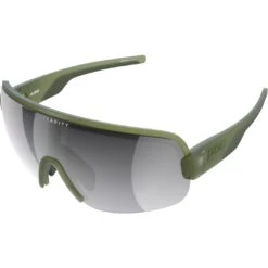 POC Aim Glasses - Epidote Green Translucent / Violet/Silver Mirror