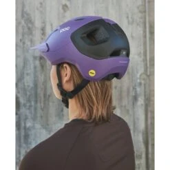 POC Axion Race MIPS Helmet - 8442 Sapphire Purple/uranium Black Metallic/matt -POC poc axion race mips helmet 5 1323748