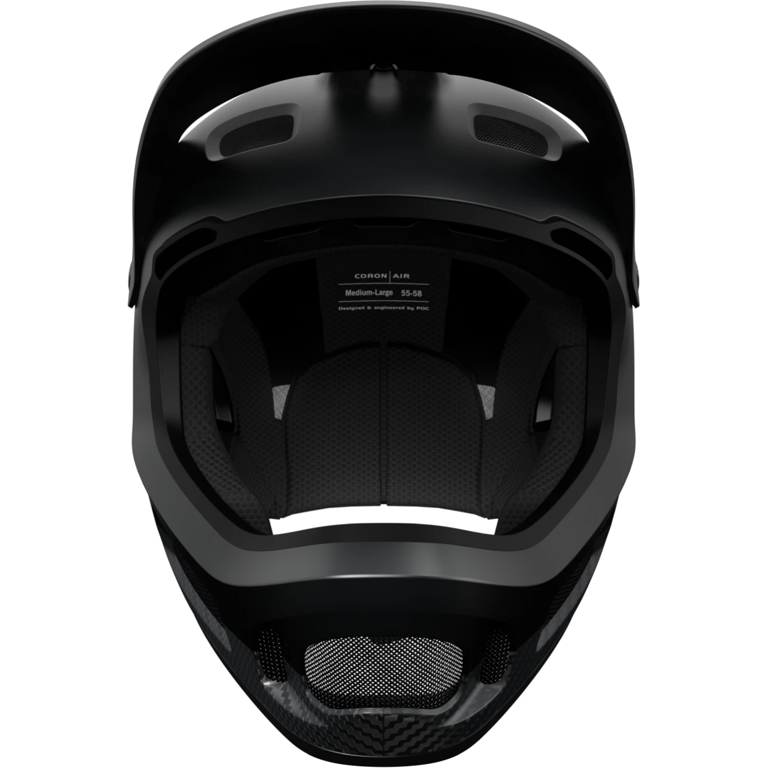 POC Coron Air Carbon MIPS Helmet - 1024 Carbon Black 5 POC Coron Air Carbon MIPS Helmet - 1024 Carbon Black - Image 5
