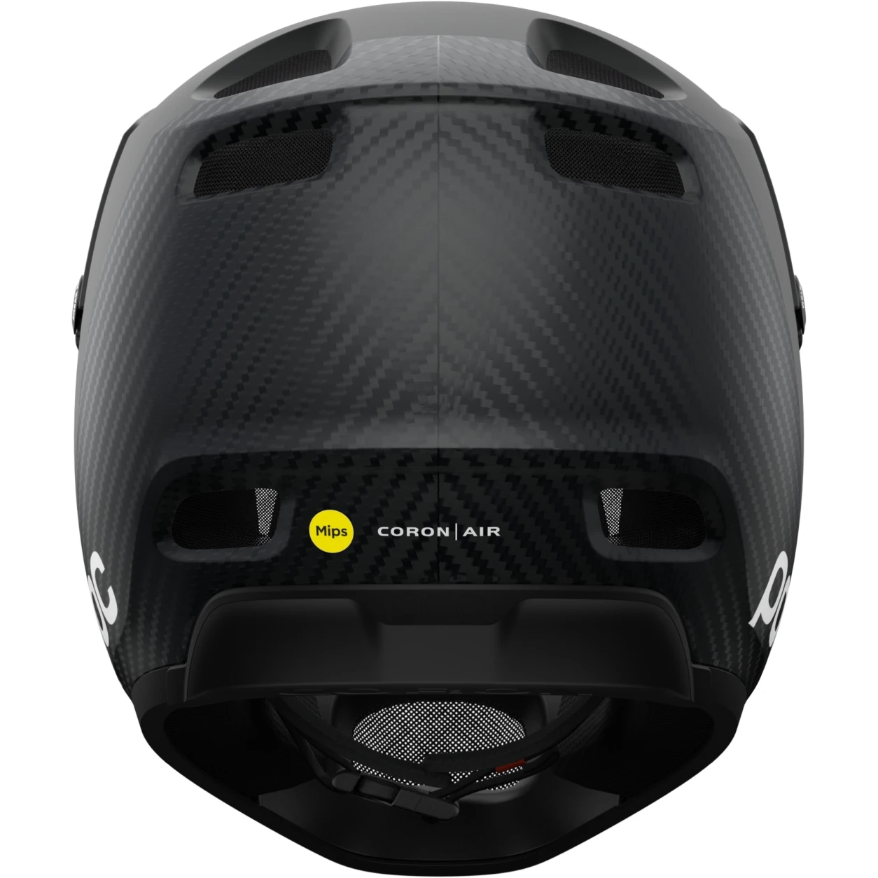 POC Coron Air Carbon MIPS Helmet - 1024 Carbon Black 2 POC Coron Air Carbon MIPS Helmet - 1024 Carbon Black - Image 2