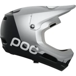 POC Coron Air MIPS Helmet - 8596 Argentite Silver/Uranium Black Matt