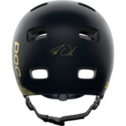 POC Crane MIPS Fabio Edition Helmet - 8372 Uranium Black Matt/Gold -POC poc crane mips fabio edition helmet 8372 uranium black matt gold 3 1385256