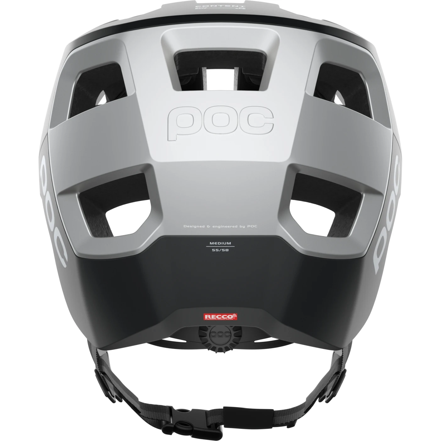 POC Kortal Helmet - 8595 Uranium Black/Argentite Silver Matt 3 POC Kortal Helmet - 8595 Uranium Black/Argentite Silver Matt - Image 3