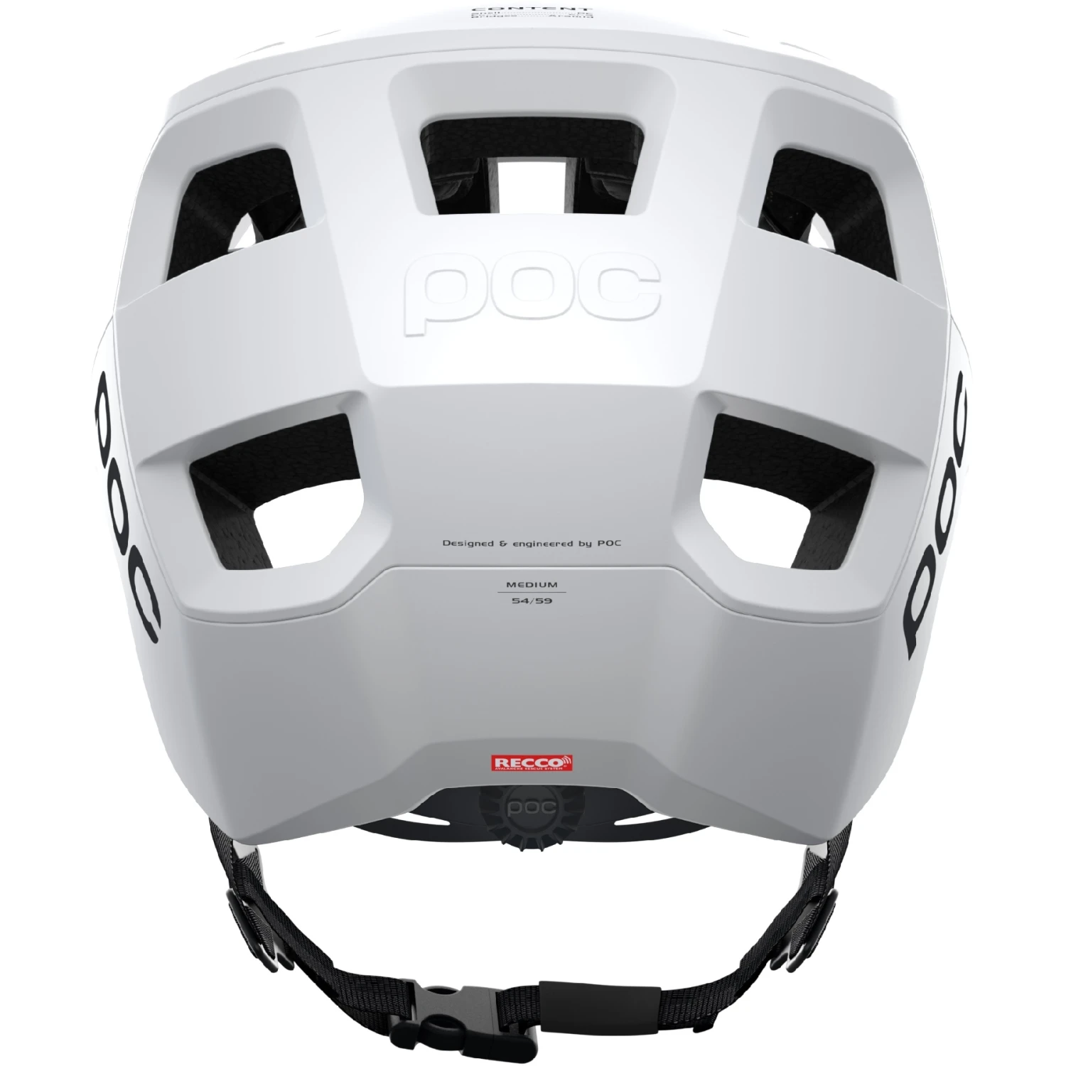 POC Kortal Helmet - 8277 Hydrogen White Matt 4 POC Kortal Helmet - 8277 Hydrogen White Matt - Image 4