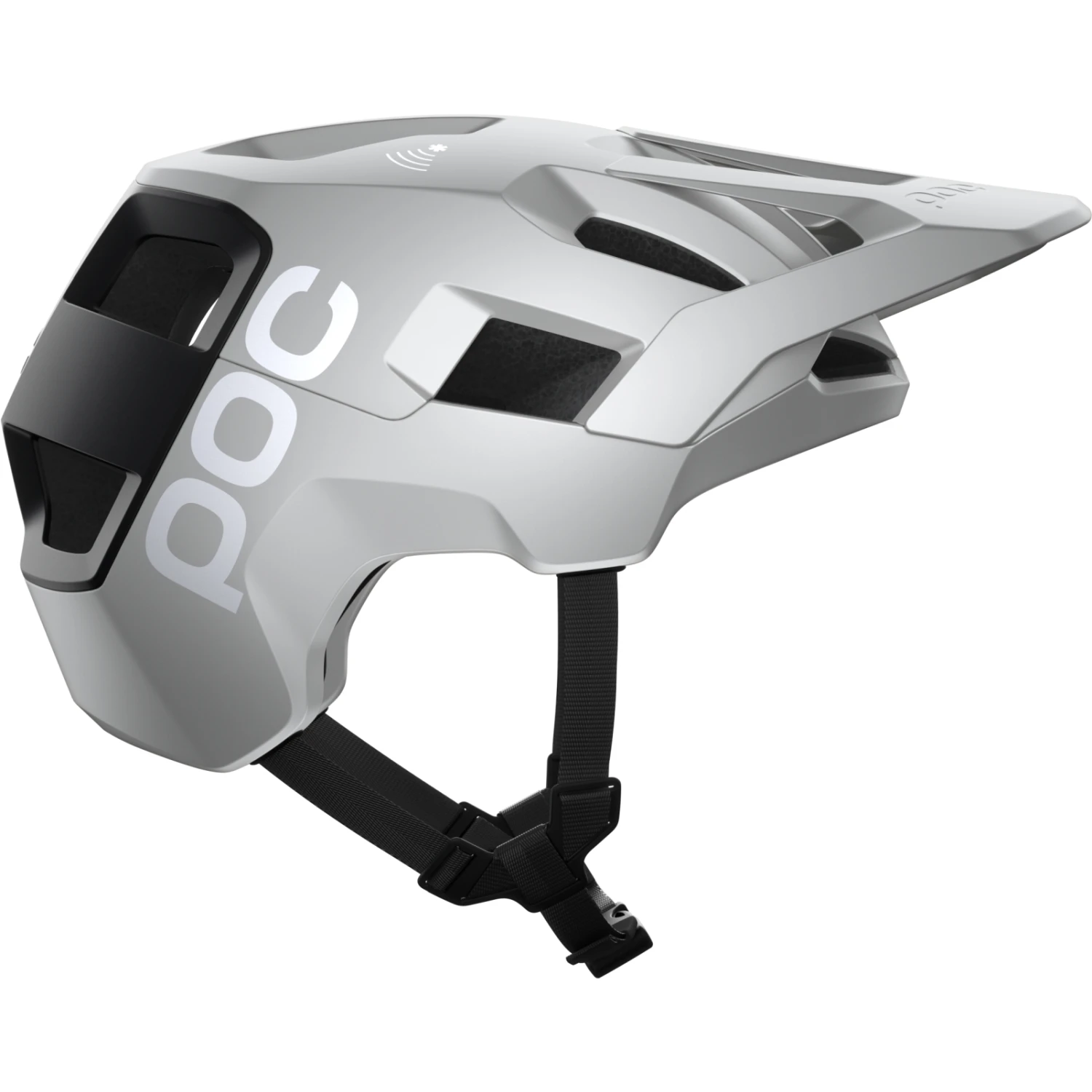 POC Kortal Race MIPS Helmet - 8596 Argentite Silver/Uranium Black Matt 2 POC Kortal Race MIPS Helmet - 8596 Argentite Silver/Uranium Black Matt - Image 2