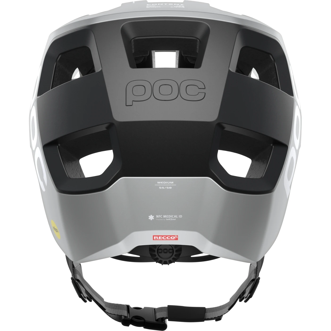 POC Kortal Race MIPS Helmet - 8596 Argentite Silver/Uranium Black Matt 4 POC Kortal Race MIPS Helmet - 8596 Argentite Silver/Uranium Black Matt - Image 4