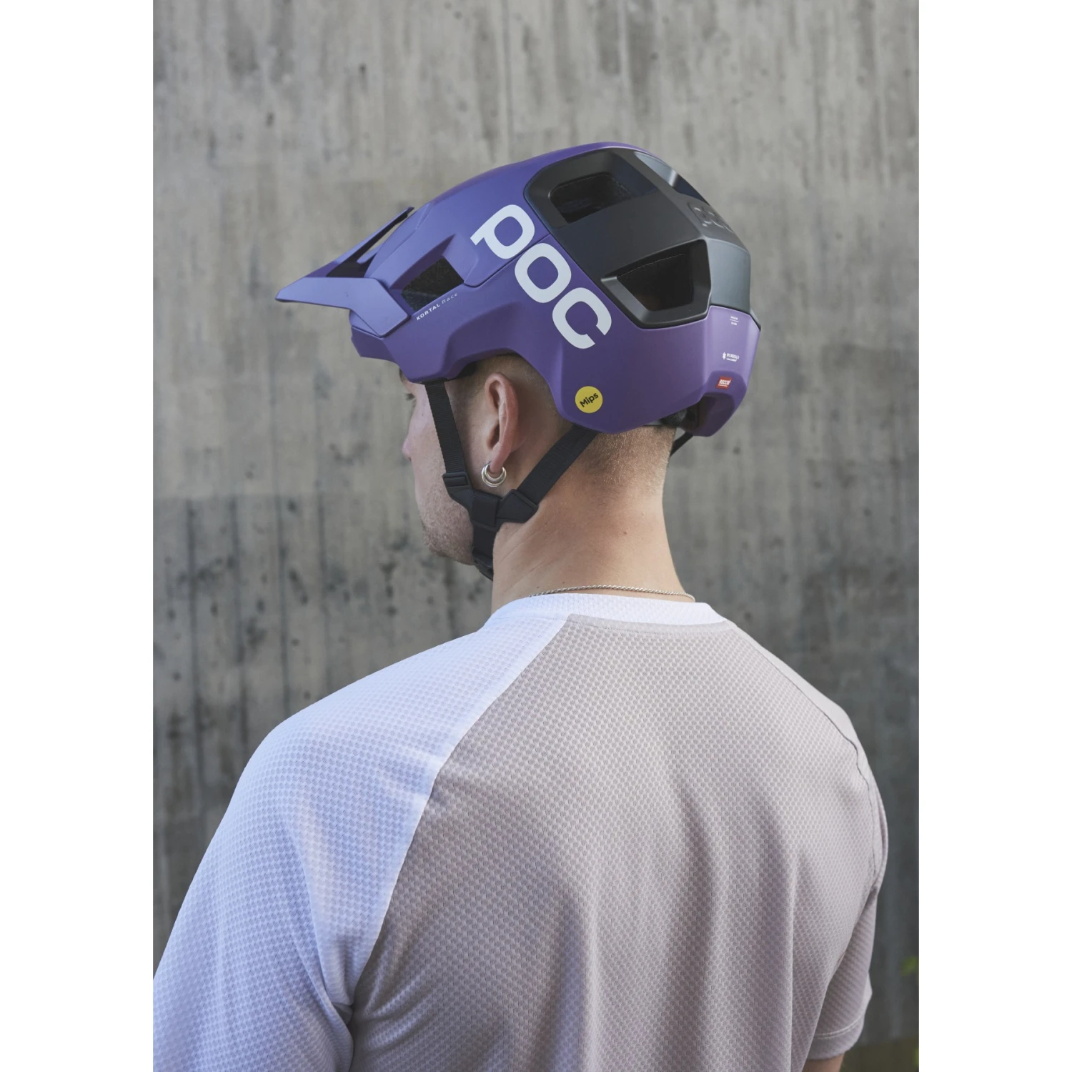 POC Kortal Race MIPS Helmet - 8596 Argentite Silver/Uranium Black Matt 6 POC Kortal Race MIPS Helmet - 8596 Argentite Silver/Uranium Black Matt - Image 6