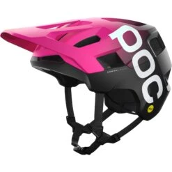 POC Kortal Race MIPS Helmet - 8680 Fluorescent Pink/Uranium Black Matt