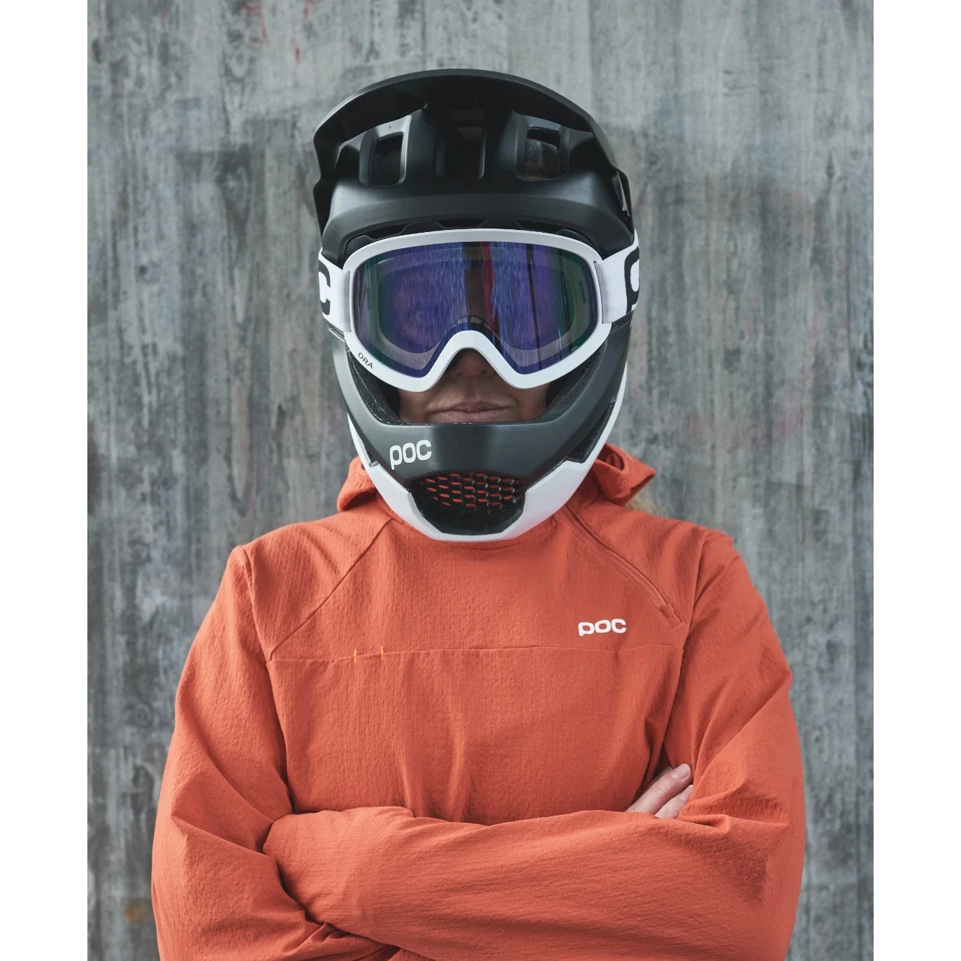 POC Otocon Race MIPS Helmet - 8348 Uranium Black/hydrogen White Matt 5 POC Otocon Race MIPS Helmet - 8348 Uranium Black/hydrogen White Matt - Image 5