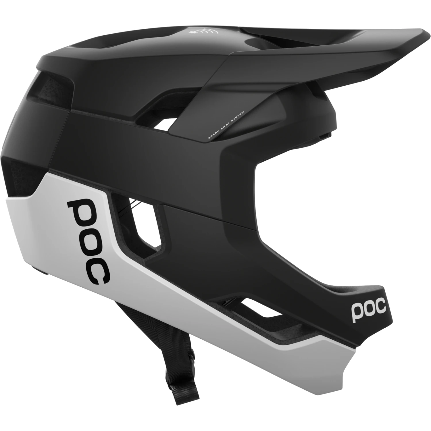 POC Otocon Race MIPS Helmet - 8348 Uranium Black/hydrogen White Matt 3 POC Otocon Race MIPS Helmet - 8348 Uranium Black/hydrogen White Matt - Image 3