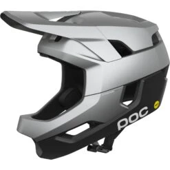 POC Otocon Race MIPS Helmet - 8596 Argentite Silver/Uranium Black Matt