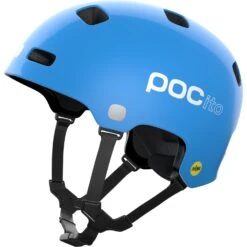 POC POCito Crane MIPS Kids Helmet - 8233 Fluorescent Blue 2023