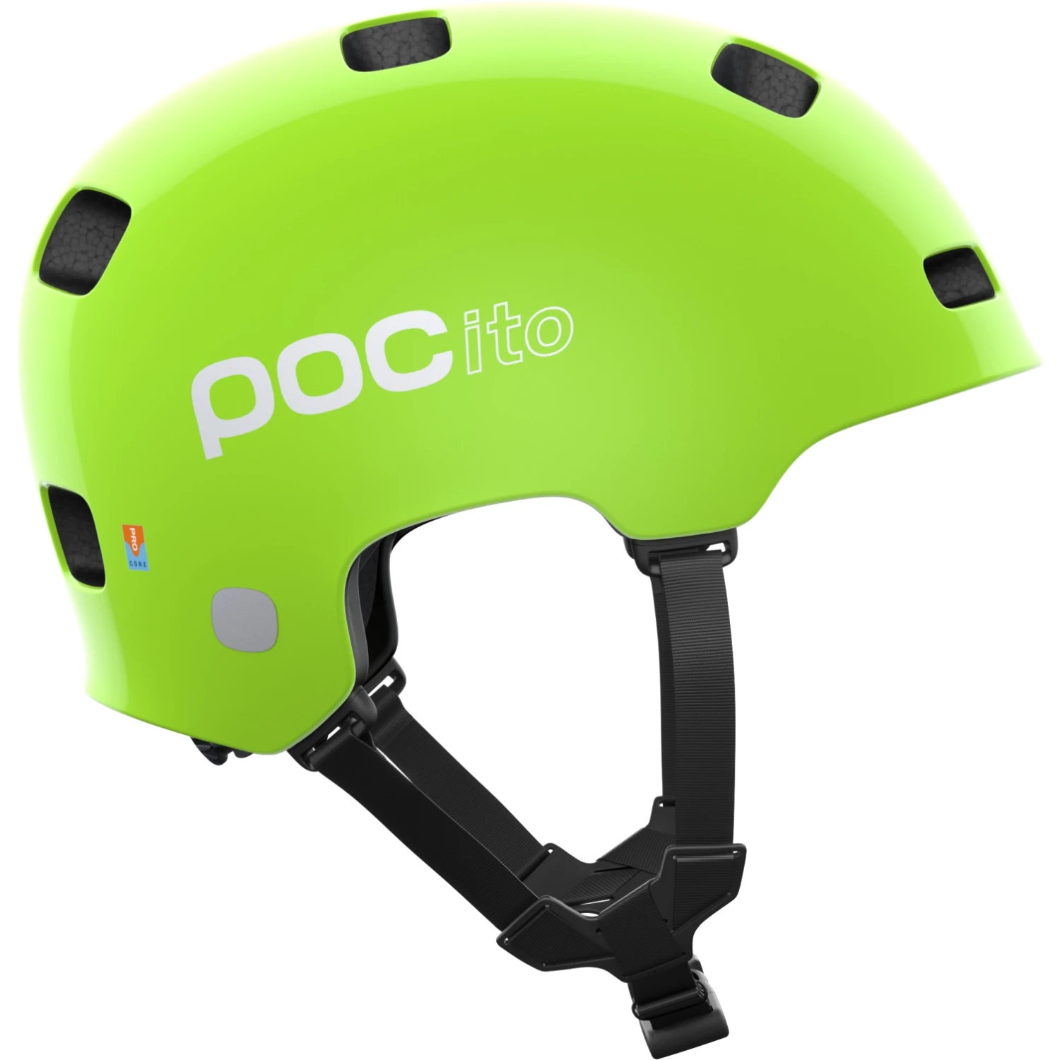 POC POCito Crane MIPS Kids Helmet - 8234 Fluorescent Yellow/Green 2023 3 POC POCito Crane MIPS Kids Helmet - 8234 Fluorescent Yellow/Green 2023 - Image 3
