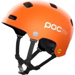 POC POCito Crane MIPS Kids Helmet - 9050 Fluorescent Orange 2023