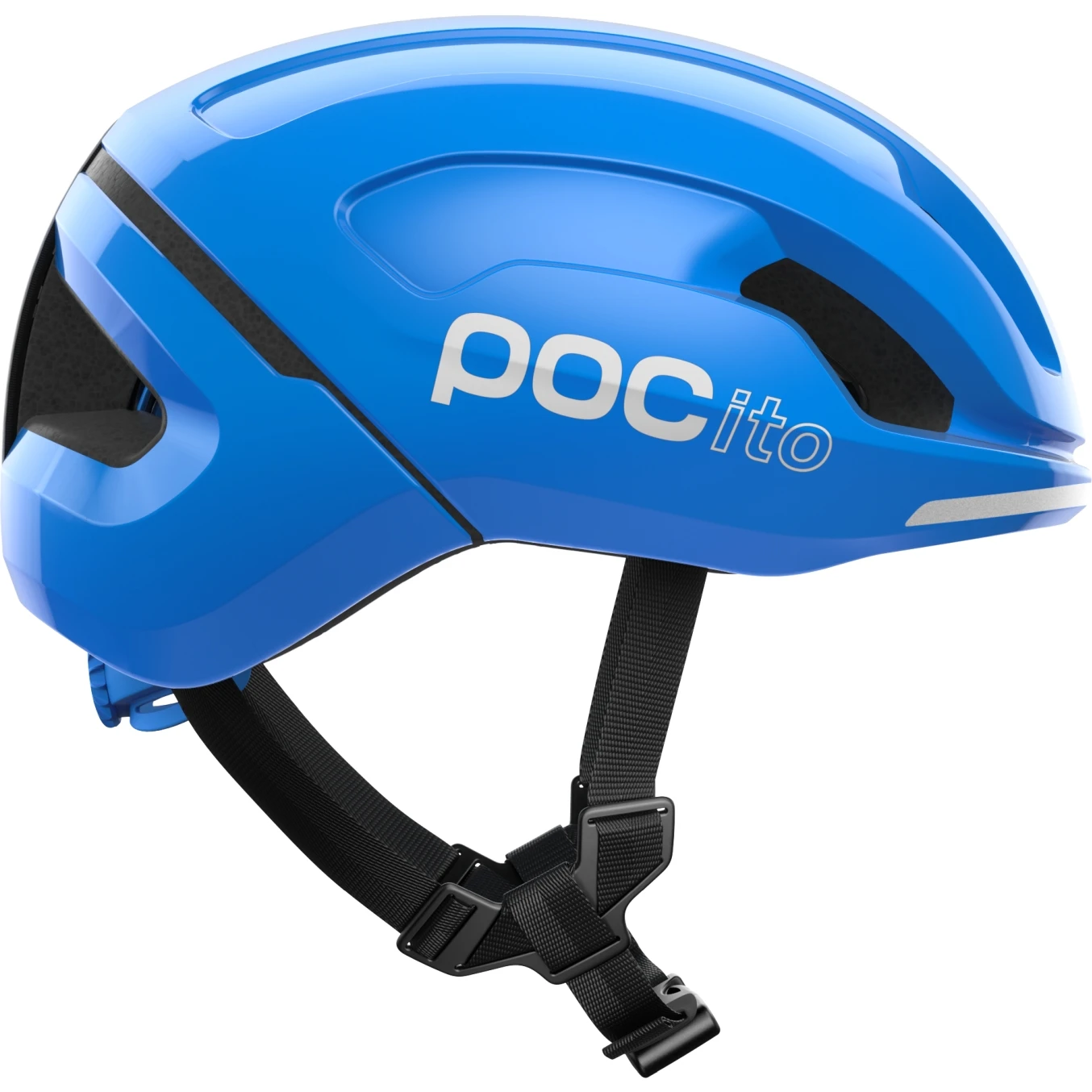 POC Pocito Omne MIPS Kids Helmet - 8233 Fluorescent Blue 3 POC Pocito Omne MIPS Kids Helmet - 8233 Fluorescent Blue - Image 3