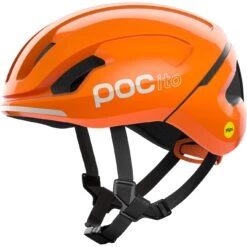 POC Pocito Omne MIPS Kids Helmet - 9050 Fluorescent Orange