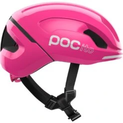 POC Pocito Omne MIPS Kids Helmet - 9085 Fluorescent Pink -POC poc pocito omne mips helmet 9058 fluorescent pink 3 1146391