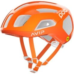POC Ventral Air MIPS Helmet - 1217 Fluorescent Orange Avip