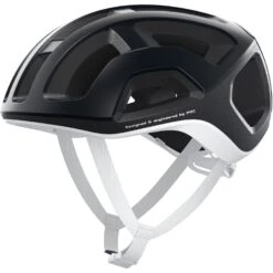 POC Ventral Lite Helmet - 8348 Uranium Black/Hydrogen White Matt