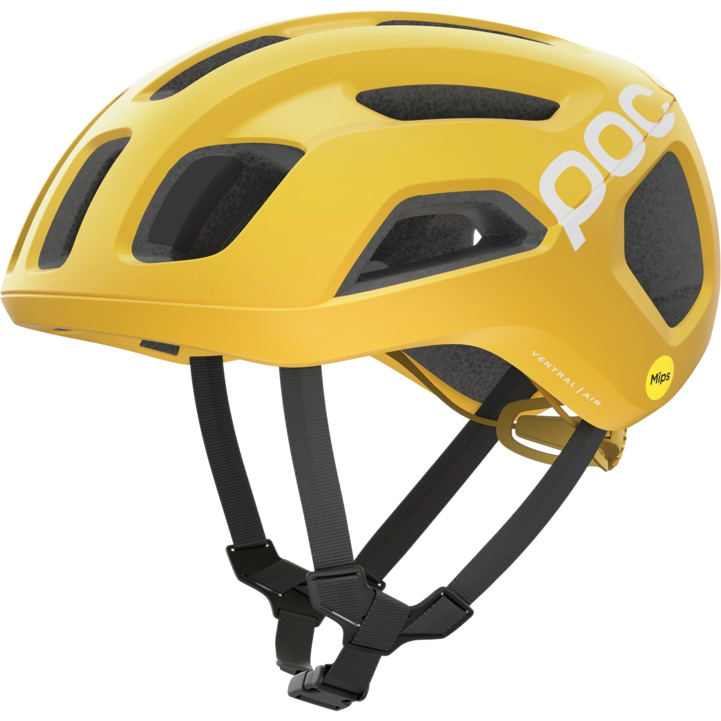 POC Ventral Air MIPS Helmet - 1331 Aventurine Yellow Matt 1 POC Ventral Air MIPS Helmet - 1331 Aventurine Yellow Matt