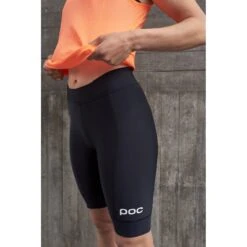 POC Women's Air Indoor Shorts - 1002 Uranium Black -POC poc womens air indoor shorts 1002 uranium black 5 1286574