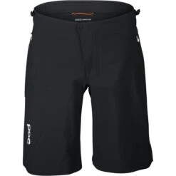 POC Women's Essential Enduro Shorts - 1002 Uranium Black