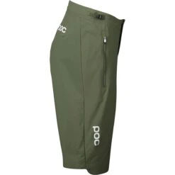 POC Women's Essential Enduro Shorts - 1460 Epidote Green -POC poc womens essential enduro shorts 1460 epidote green 3 1148635