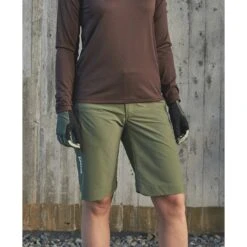 POC Women's Essential Enduro Shorts - 1460 Epidote Green -POC poc womens essential enduro shorts 1460 epidote green 4 2 1224203