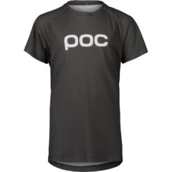 POC Youth's Essential MTB Tee - 1043 Sylvanite Grey